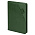 Ежедневник Smart Calabria Lafite A5, недатированный, в твердой обложке с поролоном, зеленый_зеленый