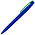 Ручка шариковая, пластиковая софт-тач, Zorro Color Mix синяя/зеленая_синий/зеленый