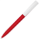 Ручка шариковая, пластиковая, софт тач, красная/белая, Zorro small_img_2