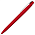 Ручка шариковая, пластиковая, софт тач, красная/белая, Zorro_красный