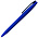 Ручка шариковая, пластиковая софт-тач, Zorro Color Mix синяя/синяя_синий/синий
