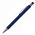 Ручка шариковая металлическая со стилусом SALT LAKE софт тач, металлическая, синяя_синий 288