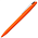 Ручка шариковая, пластиковая, софт тач, оранжевая/белая, Zorro_оранжевый