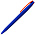 Ручка шариковая, пластиковая софт-тач, Zorro Color Mix синяя/оранжевая 1655_синий/оранжевый 1655
