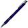 Ручка шариковая, COSMO, металлическая, синяя/серебристая_СИНИЙ