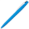 Ручка шариковая, пластиковая, софт тач, голубой/белая, Zorro_ГОЛУБОЙ