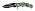 Нож складной Stinger, 95 мм, (чёрный), материал рукояти: алюминий (зелёный камуфляж)_разноцветный-008X