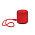 Беспроводная Bluetooth колонка Music TWS софт-тач, красная_красный